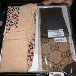 Gucci beige socks